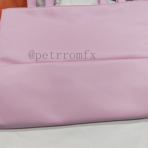 Telfar Medium Pink Shopping Bag tote - Picture 5 of 12